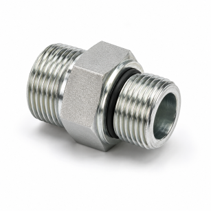 Przyłączka prosta stalowa ocynkowana nypel 1/2''/22x1,5