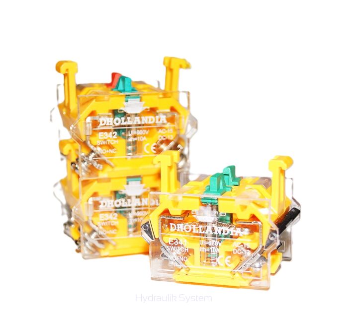 Stycznik Dhollandia E0342 otwarty zamknięty 1xNO 1xNC